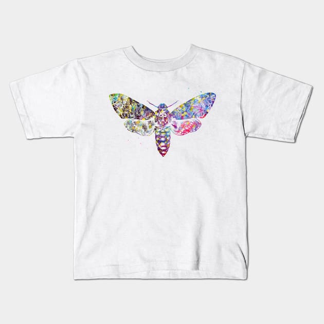 Moth Kids T-Shirt by erzebeth